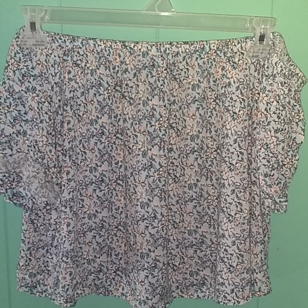 Crop Top, Off shoulders